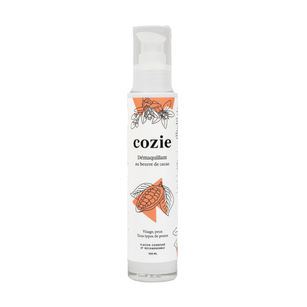 lait démaquillant beurre de cacao cozie