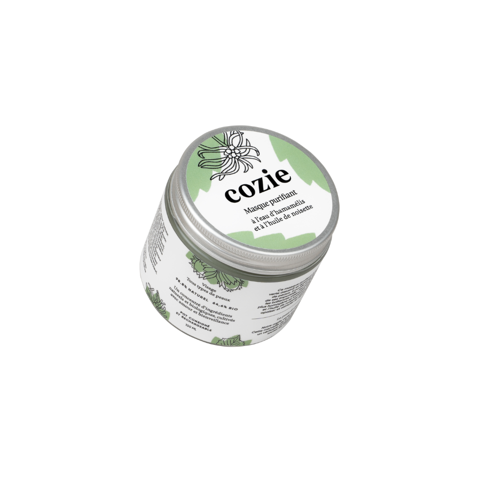 Masque purifiant Argile Cozie