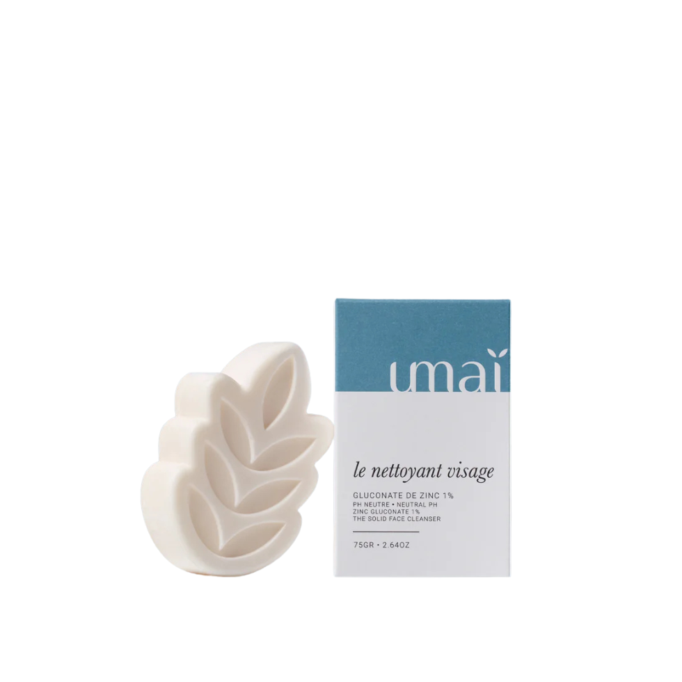 nettoyant visage au zinc umai