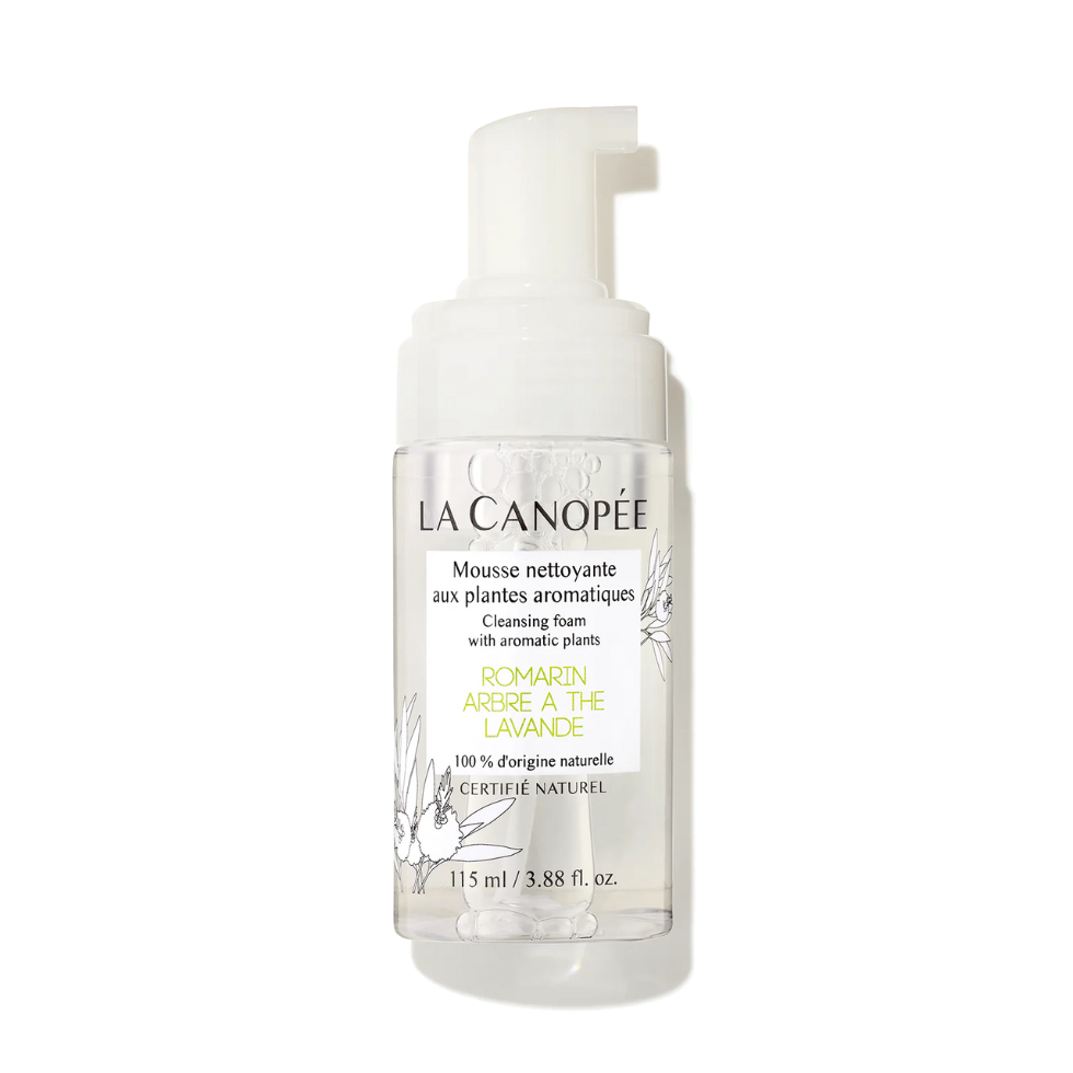 Mousse nettoyante aux plantes aromatiques la canopée