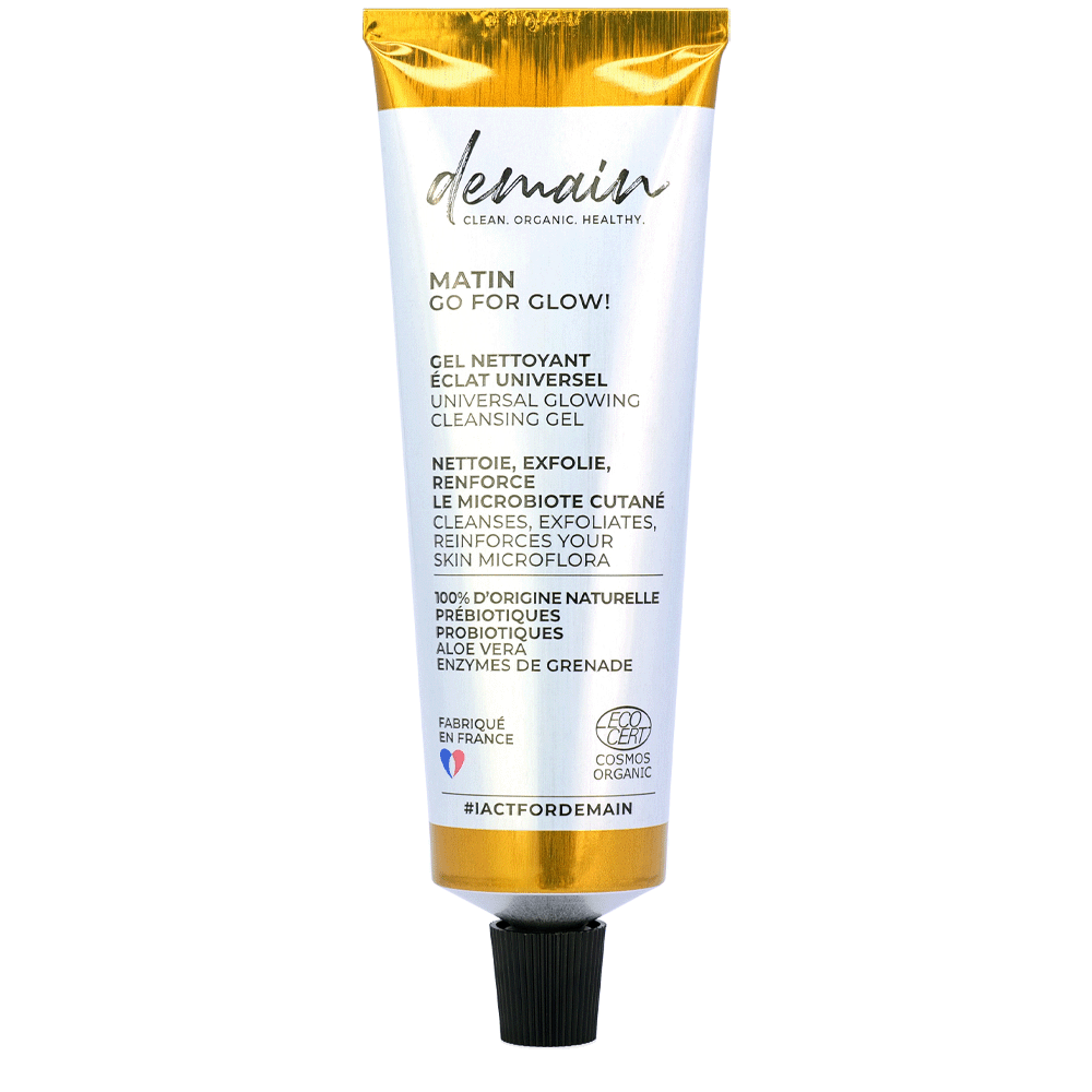 GO FOR GLOW - Gel nettoyant exfoliant éclat universel