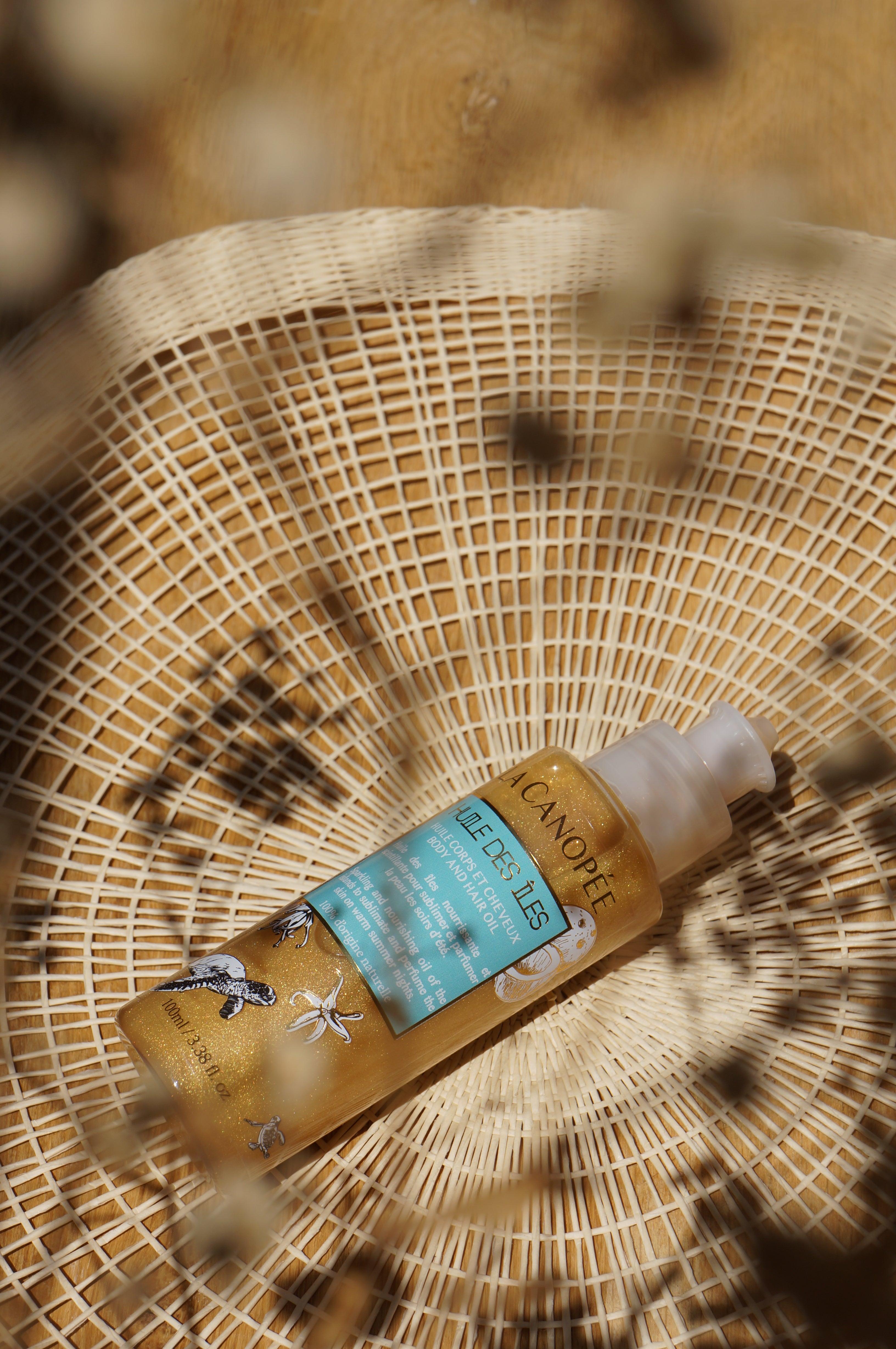 Huile des Îles Pailletée