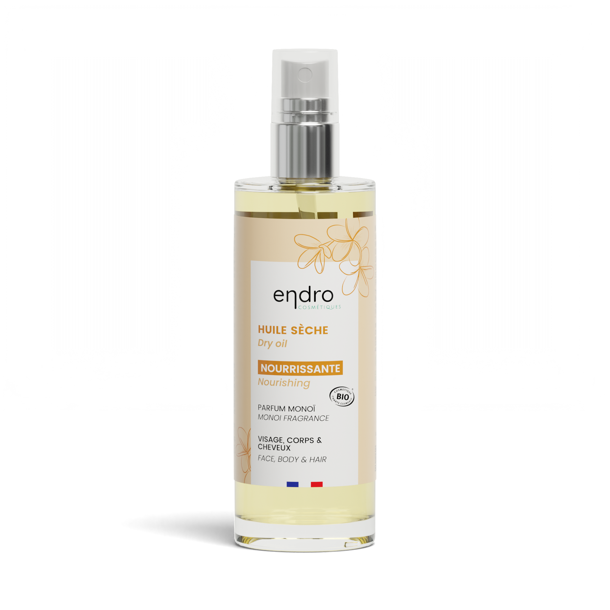 Huile Sèche 3-en-1 Corps, Visage, Cheveux