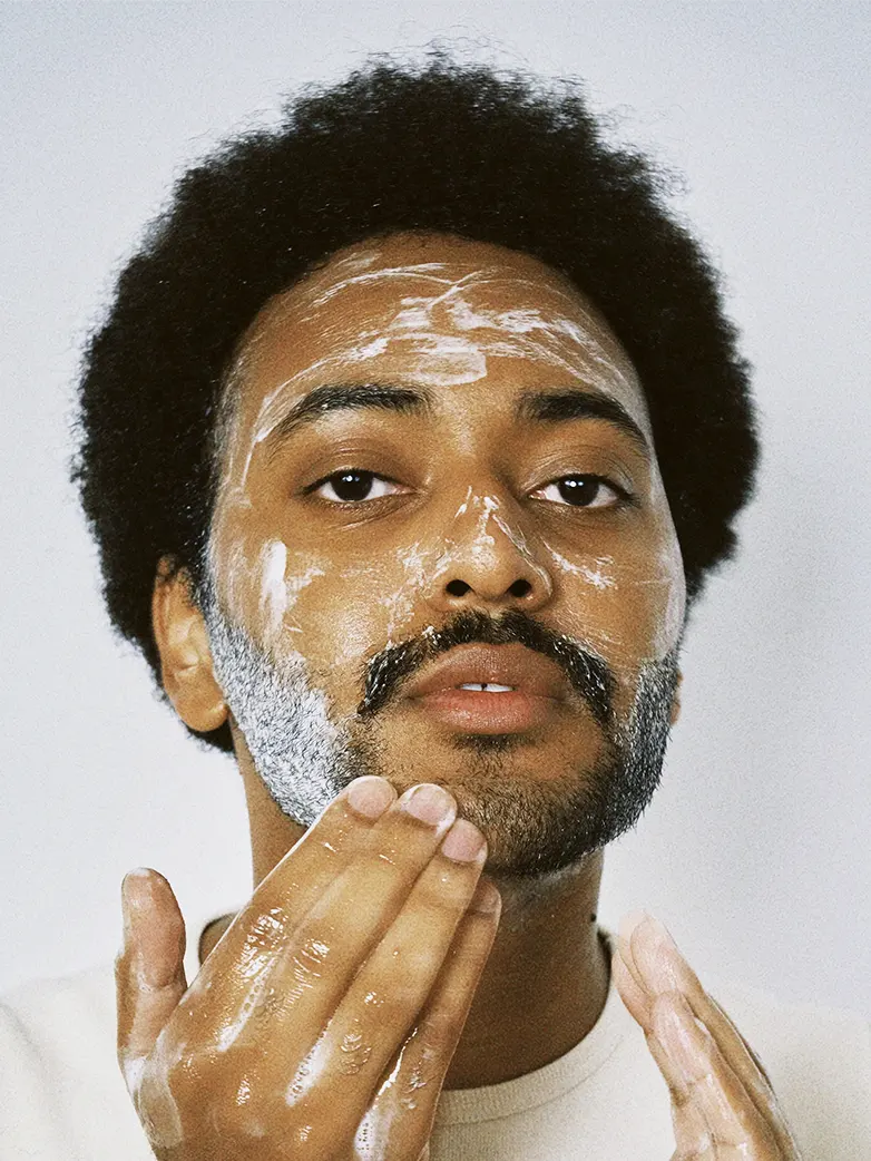 Lait Nettoyant à l'Argile Bleue - Homme
