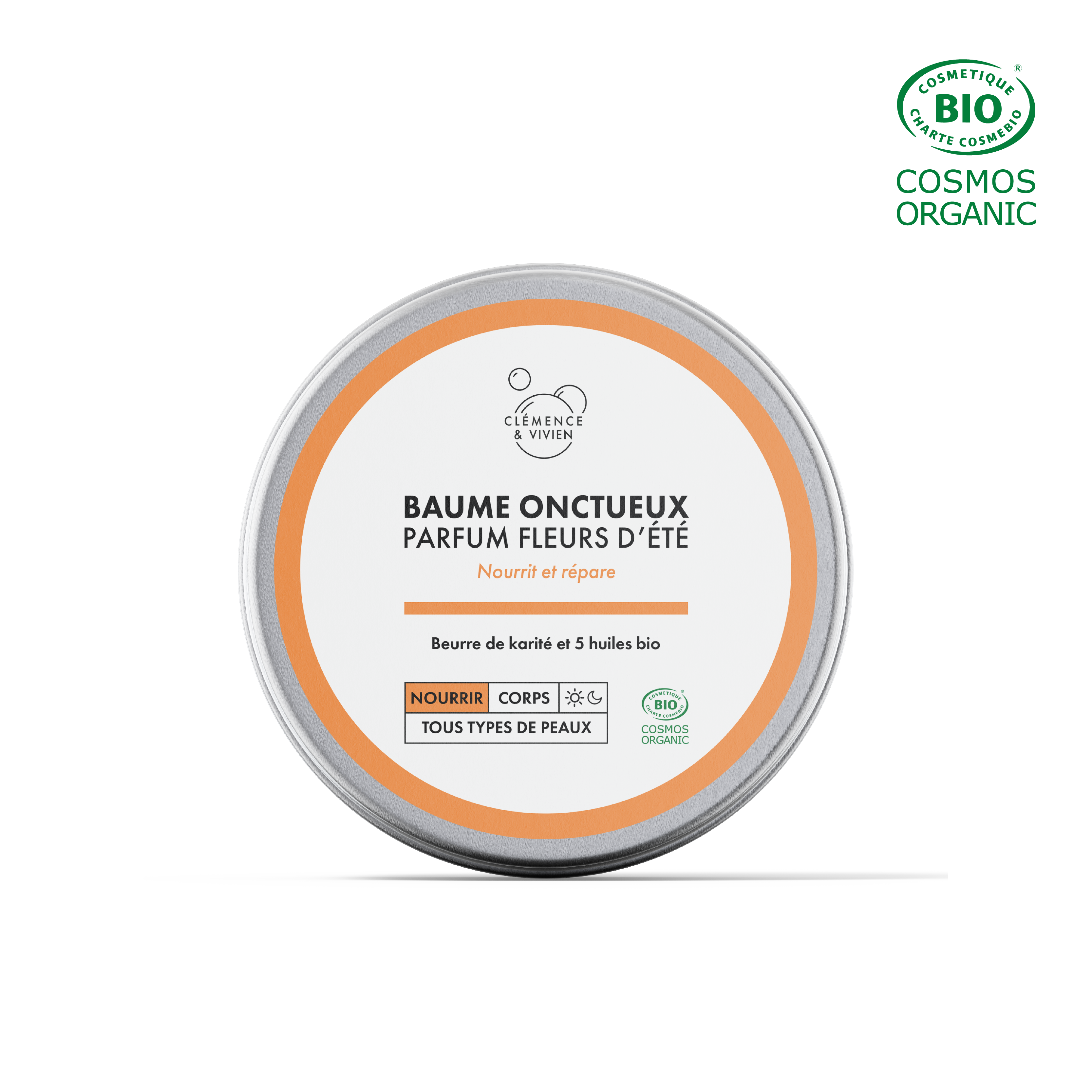 Baume Onctueux - Fleurs d'été par CLÉMENCE & VIVIEN – vue principale du produit