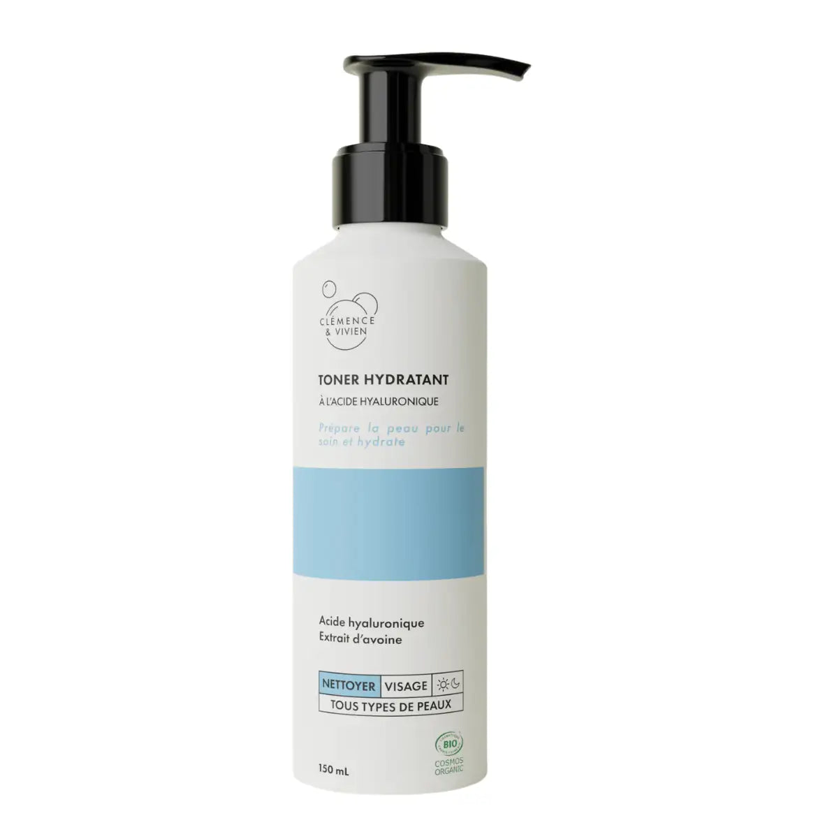 Lotion Tonique Hydratante CLÉMENCE & VIVIEN – vue principale du produit