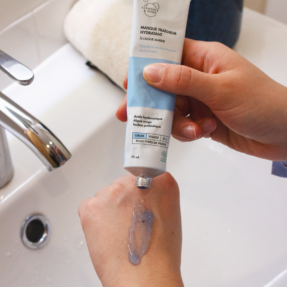 Masque Fraîcheur Hydratant CLÉMENCE & VIVIEN – vue complémentaire 2