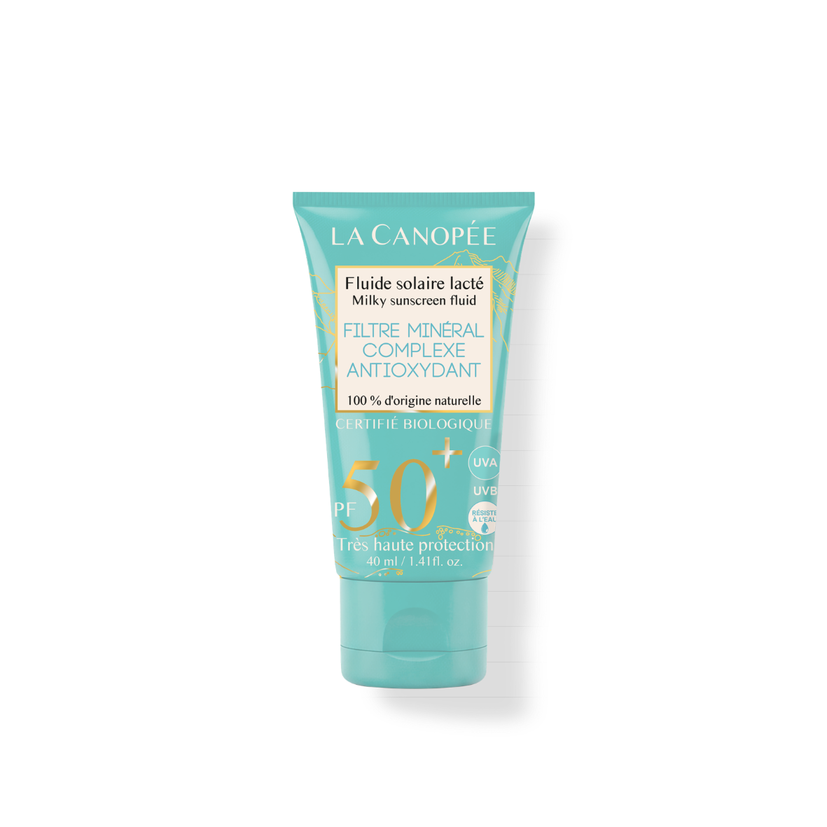Fluide solaire lacté SPF50+ par LA CANOPÉE – vue complémentaire 2