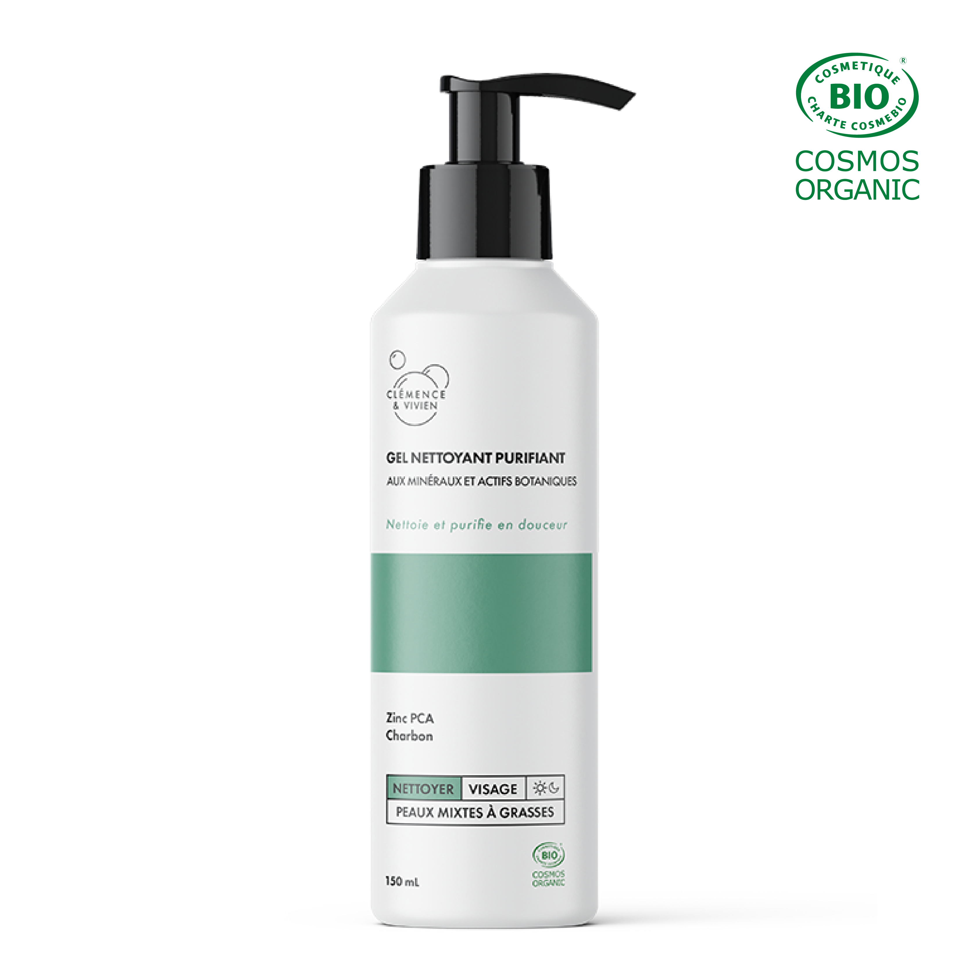 Gel Nettoyant Purifiant par CLÉMENCE & VIVIEN – vue principale du produit
