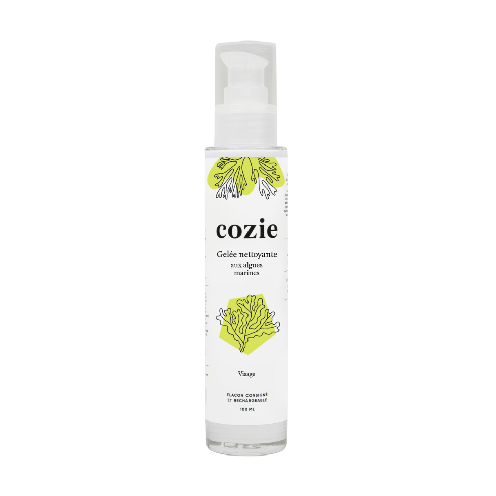 Gelée Nettoyante Visage aux Algues Marines par Cozie – vue principale