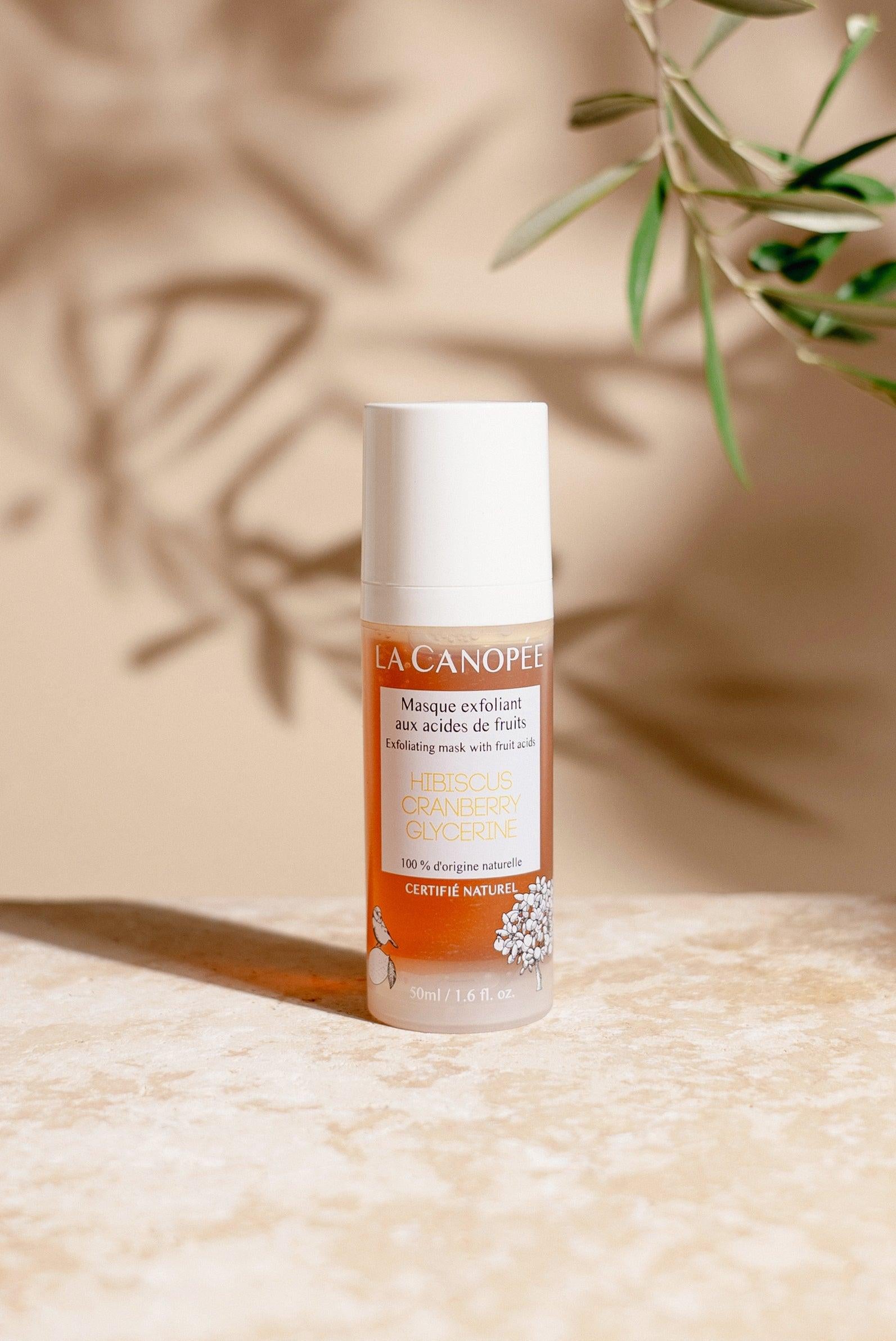 Masque aux Acides de Fruits LA CANOPÉE – vue complémentaire 2