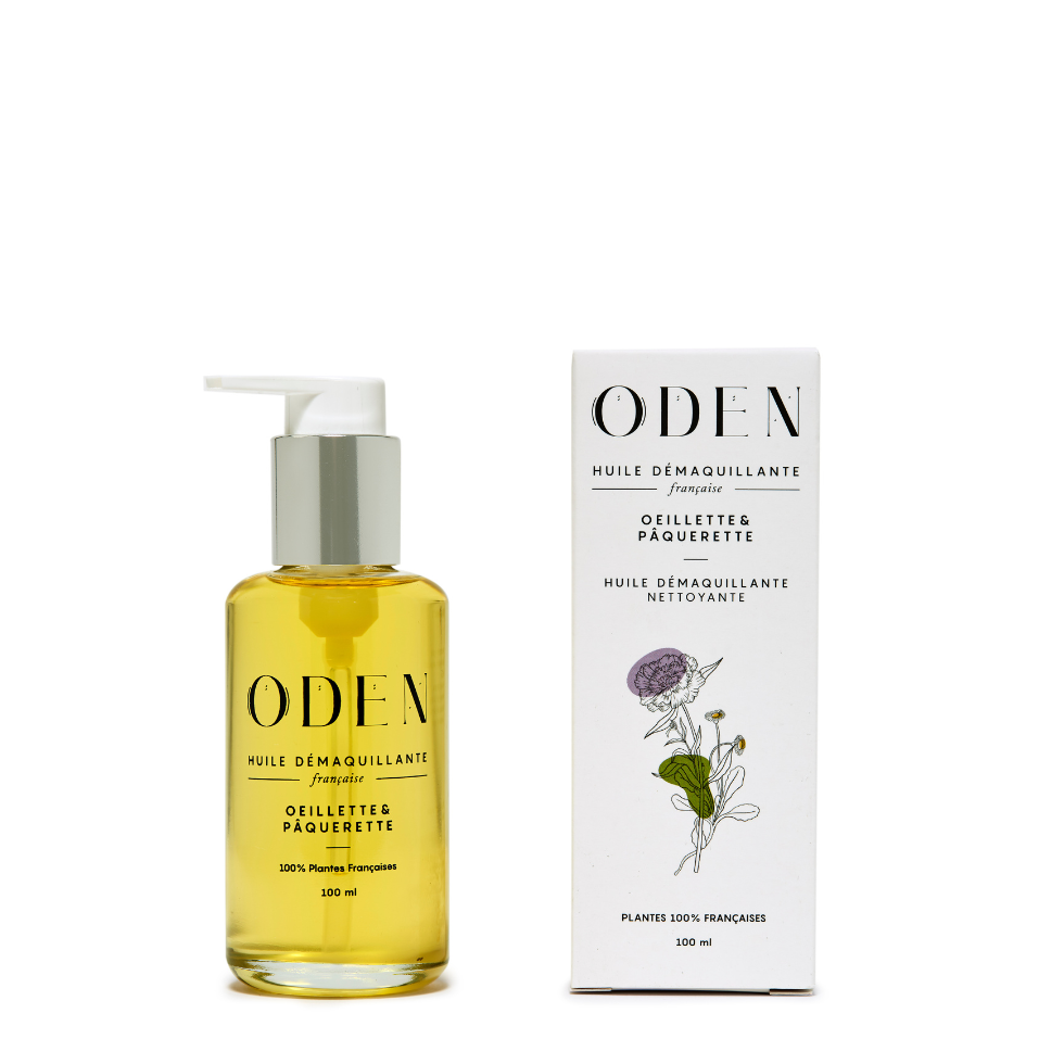 Huile Démaquillante Nettoyante ODEN – vue principale du produit