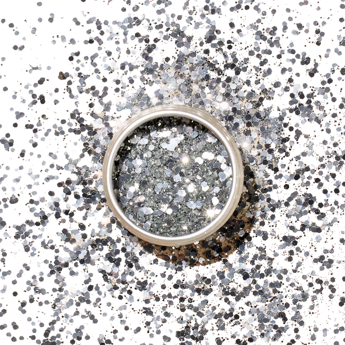Paillettes Biodégradables Silver par MANUCURIST – vue principale du produit