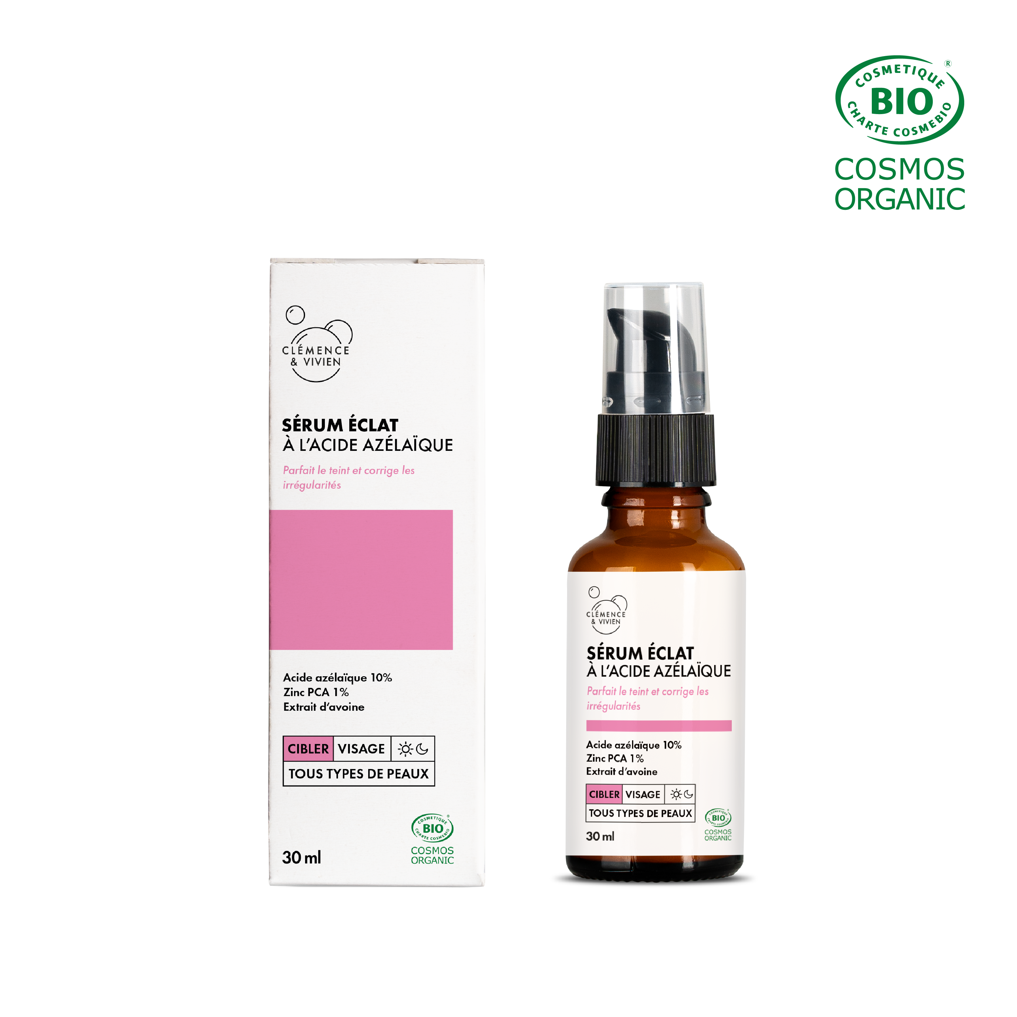 Sérum Perfecteur de Peau par CLÉMENCE & VIVIEN – vue principale du produit