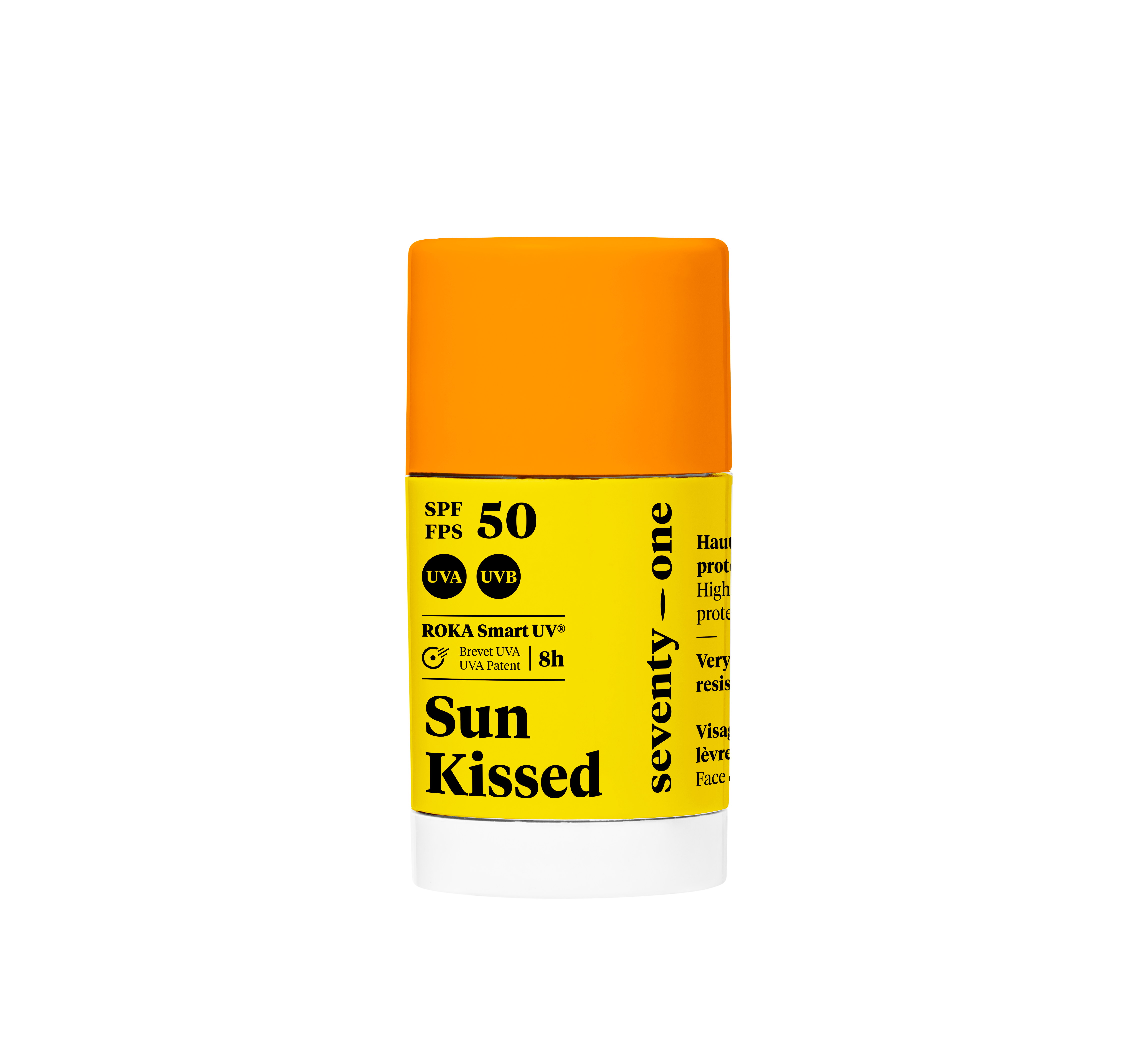 SunKissed SPF50 - Stick Solaire par SEVENTYONE PERCENT – vue principale du produit