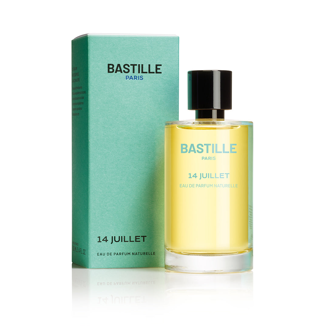 14 JUILLET - Eau de Parfum par BASTILLE – produit et son étui