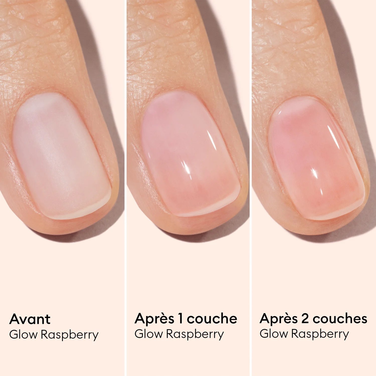Active Glow Raspberry - Soin 2 en 1 par MANUCURIST – vue complémentaire 2