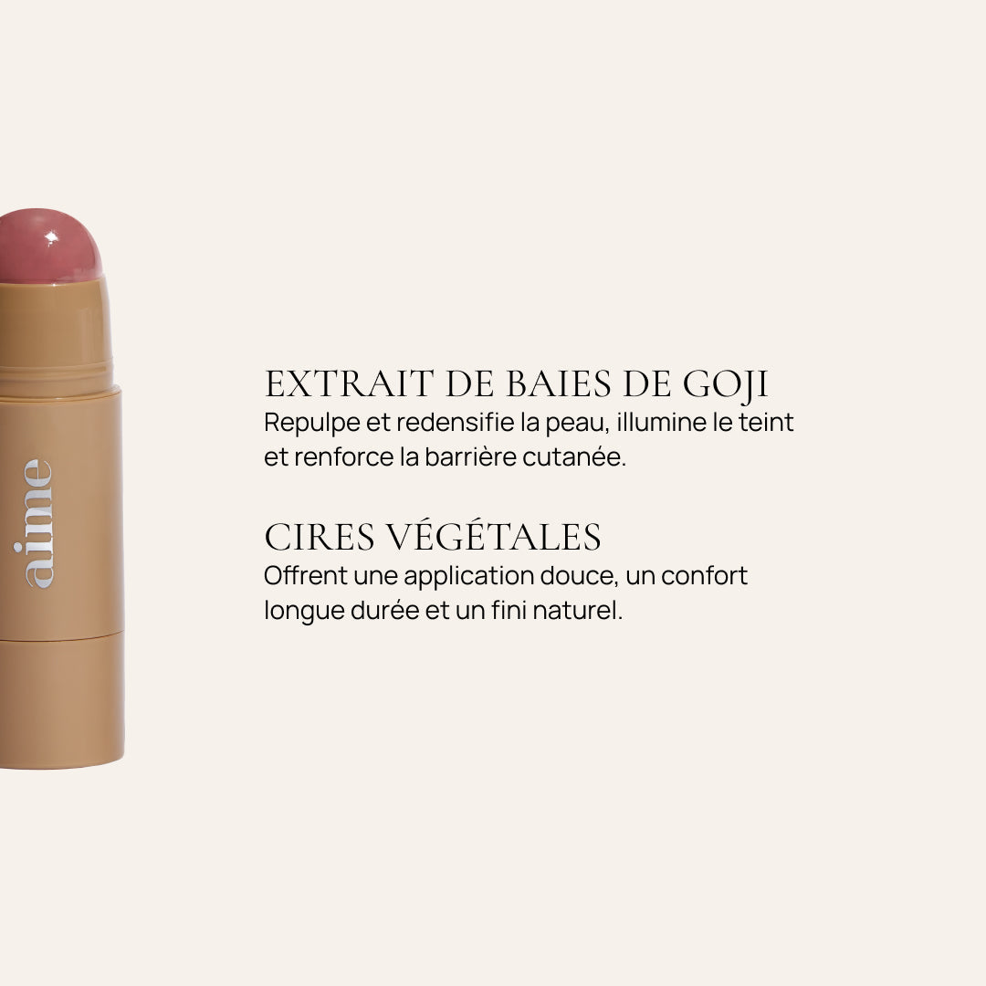 Actifs soin du Blush Crème AIME