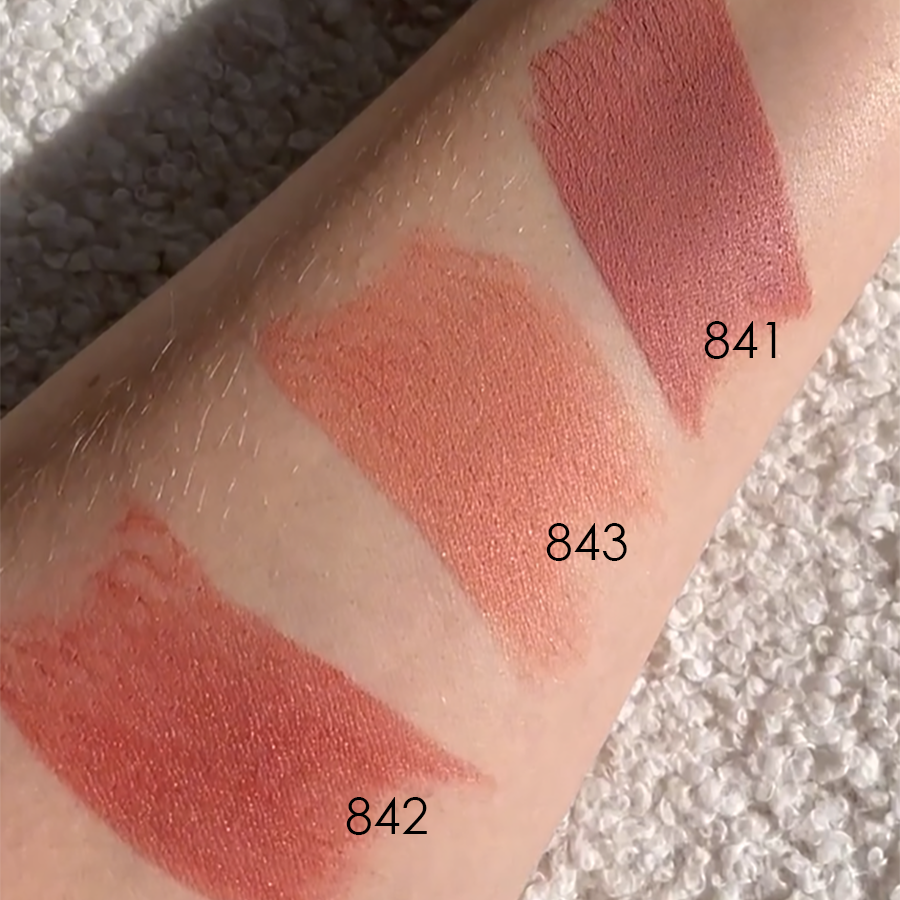 Blush Crème en Stick Bonne Mine par ZAO – texture ou nuance du produit