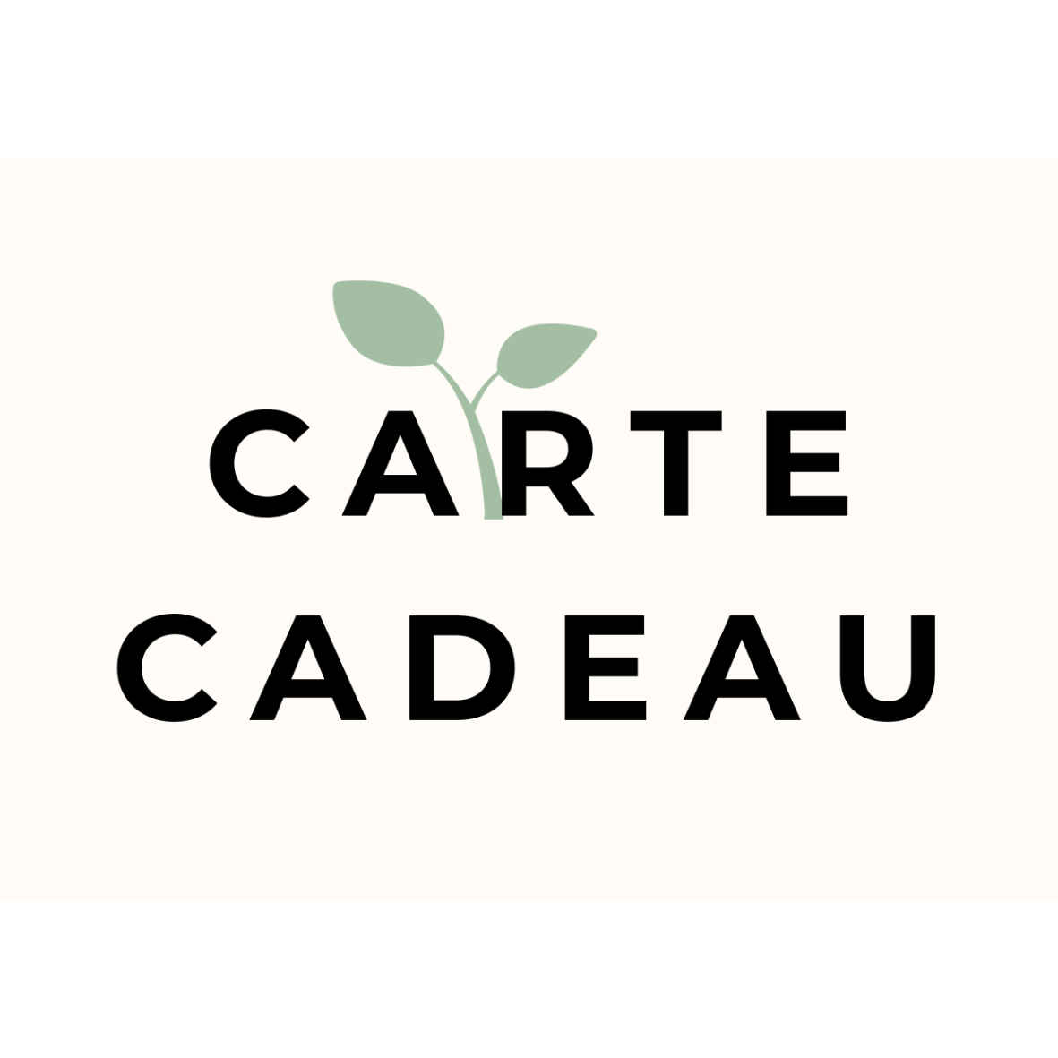 Carte Cadeau Wakey par WAKEY COSMÉTIQUES – vue principale du produit
