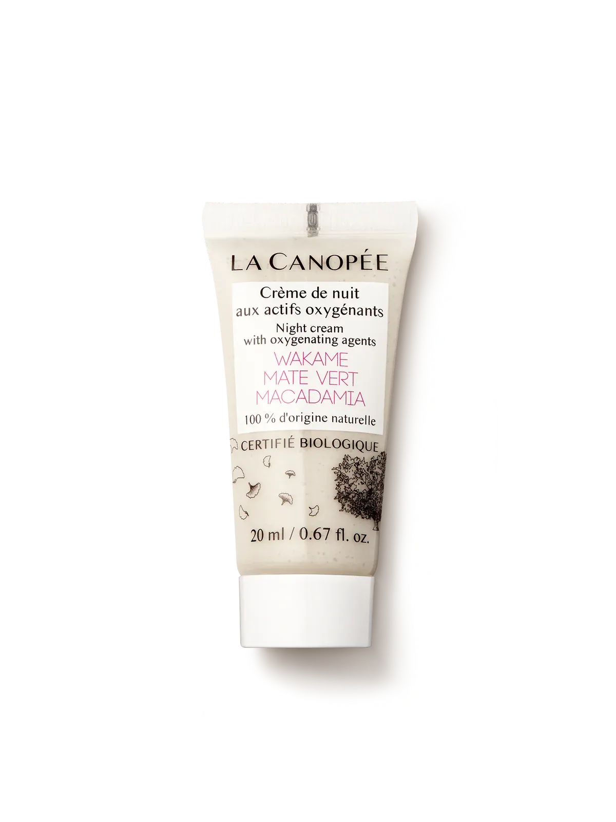 Crème de Nuit aux Actifs Oxygénants par LA CANOPÉE – vue complémentaire 3