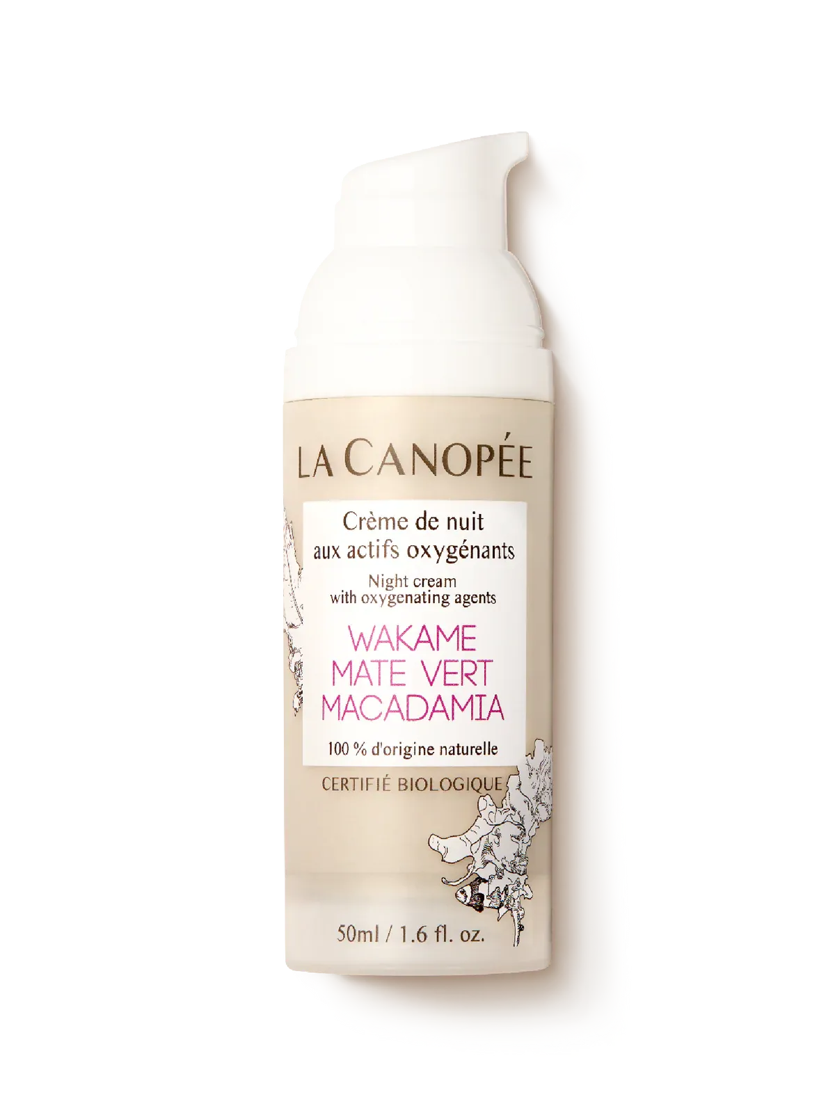 Crème de Nuit aux Actifs Oxygénants par LA CANOPÉE – vue complémentaire 4