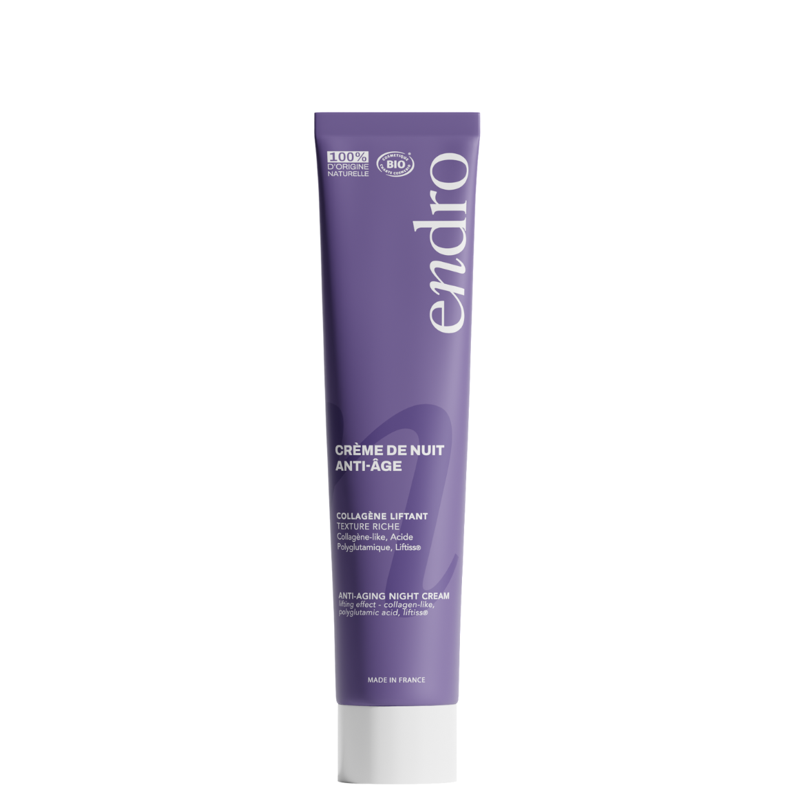 Crème de Nuit Régénérante au Collagène par ENDRO – vue principale du produit