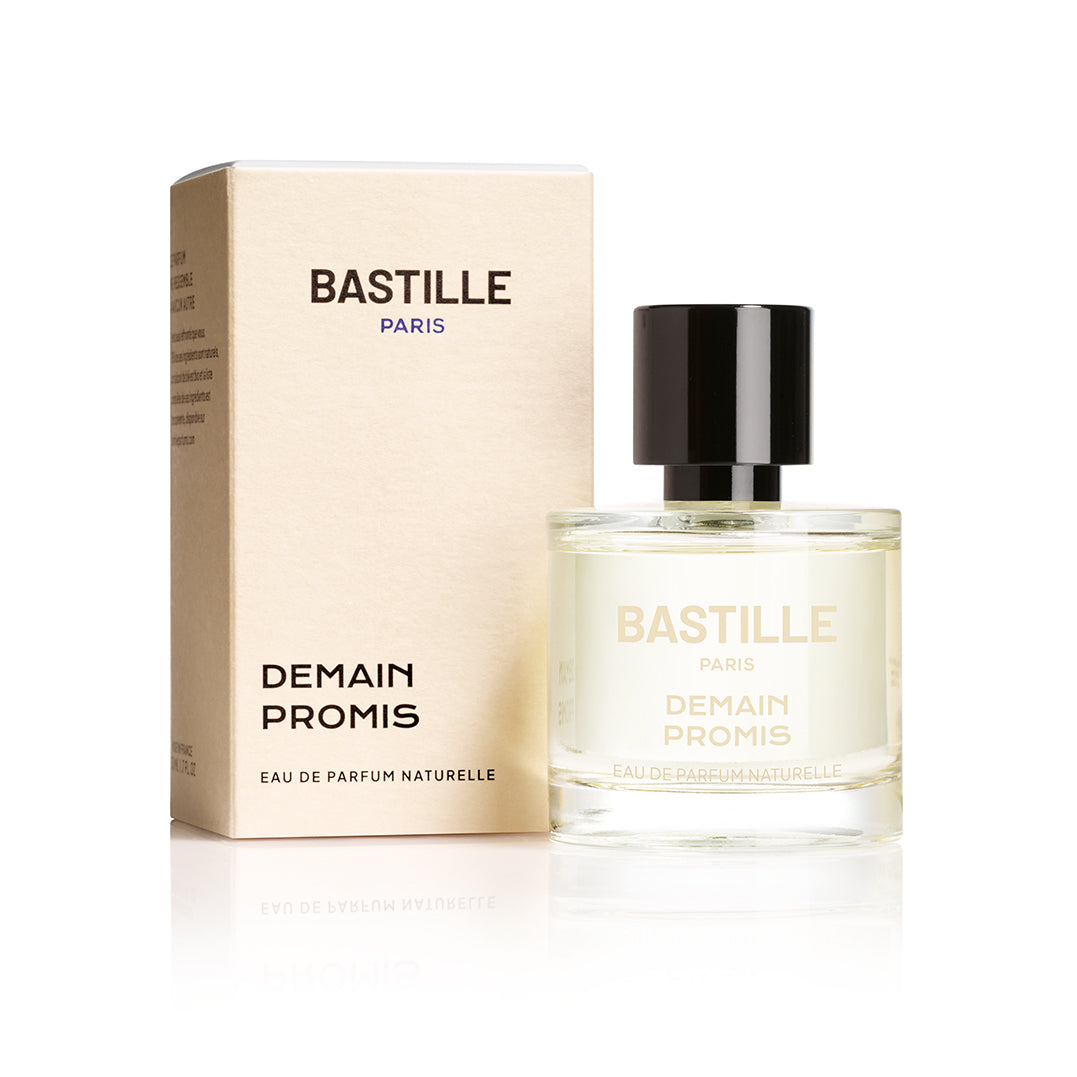DEMAIN PROMIS - Eau de parfum par BASTILLE – produit et son étui