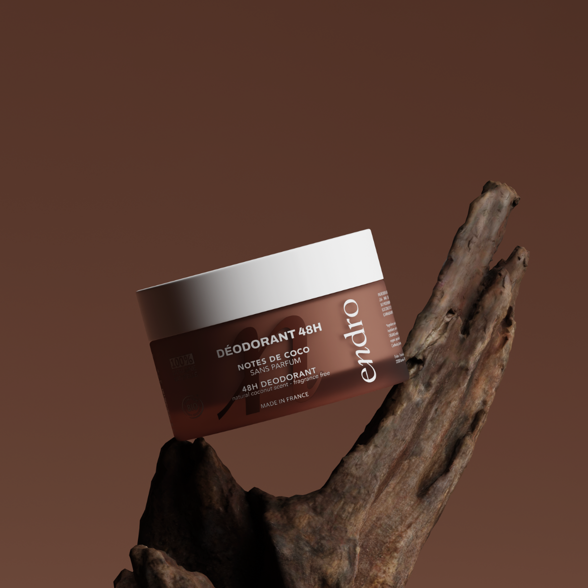 Déodorant Baume - Coco sans huiles essentielles par ENDRO – vue complémentaire 2