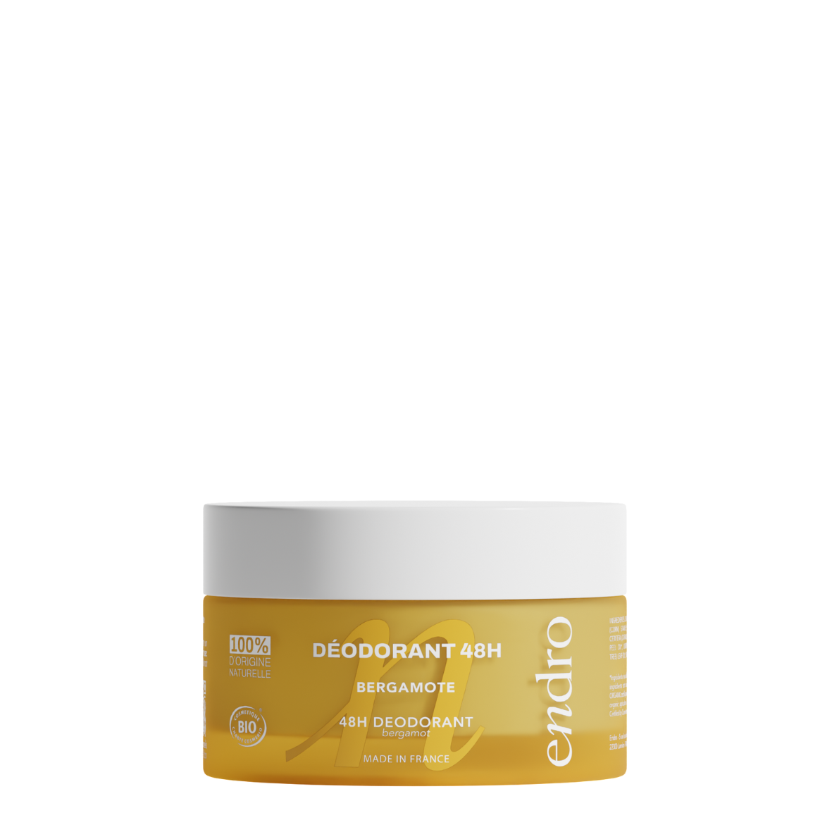Déodorant Baume - Bergamote par ENDRO – vue principale du produit