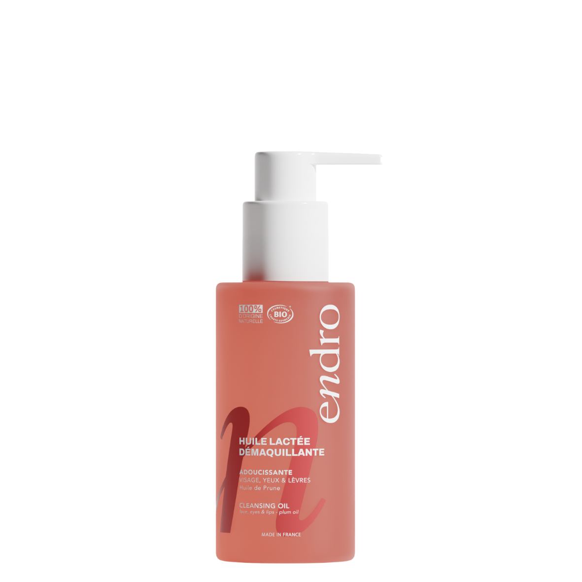 Huile Lactée Démaquillante ENDRO – vue principale du produit
