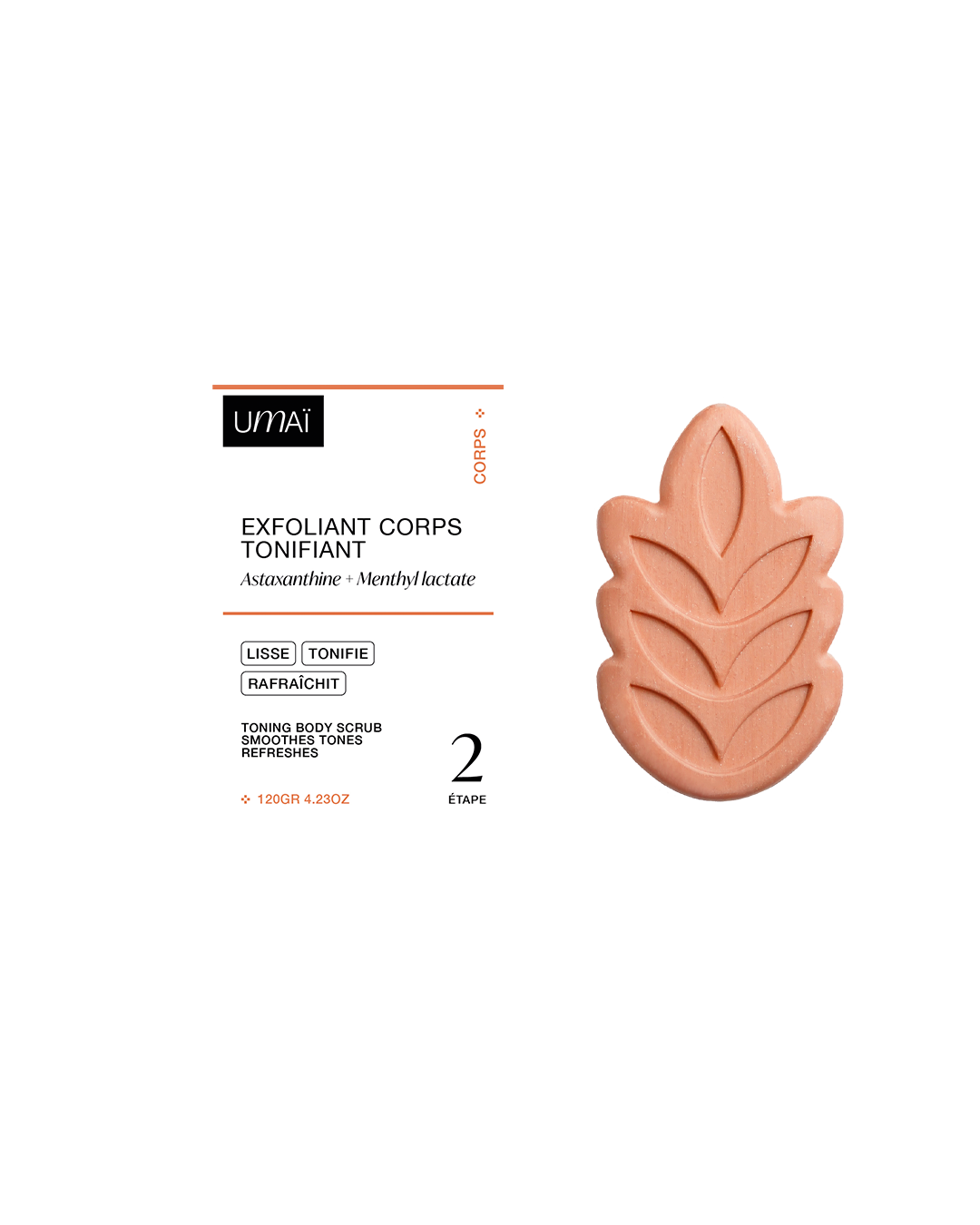 Exfoliant Corps Tonifiant par UMAÏ – vue principale du produit