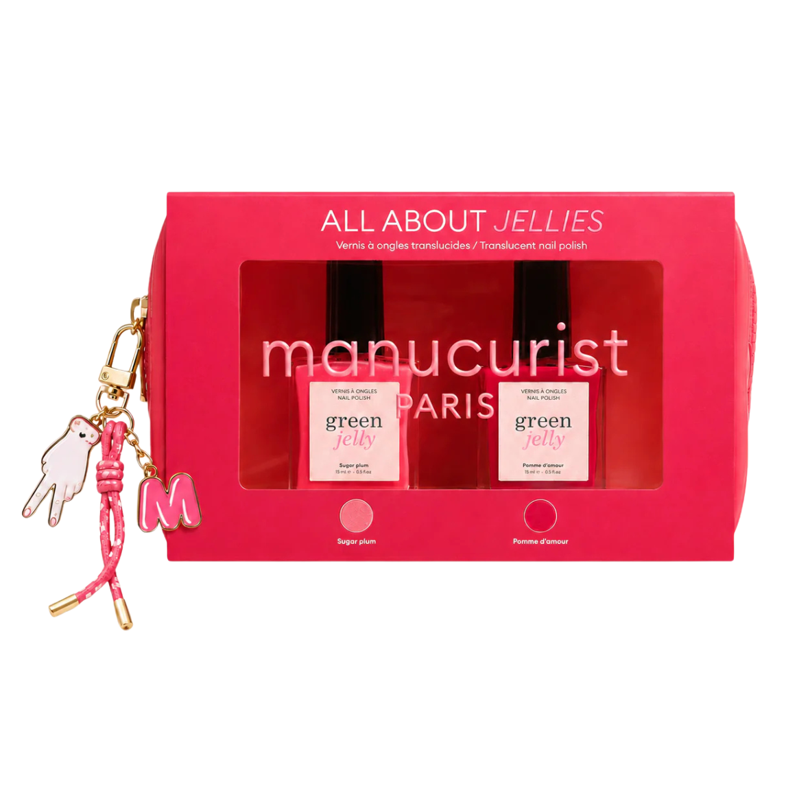 Mini Trousse - Green™ Jelly + Charm MANUCURIST – vue principale du produit