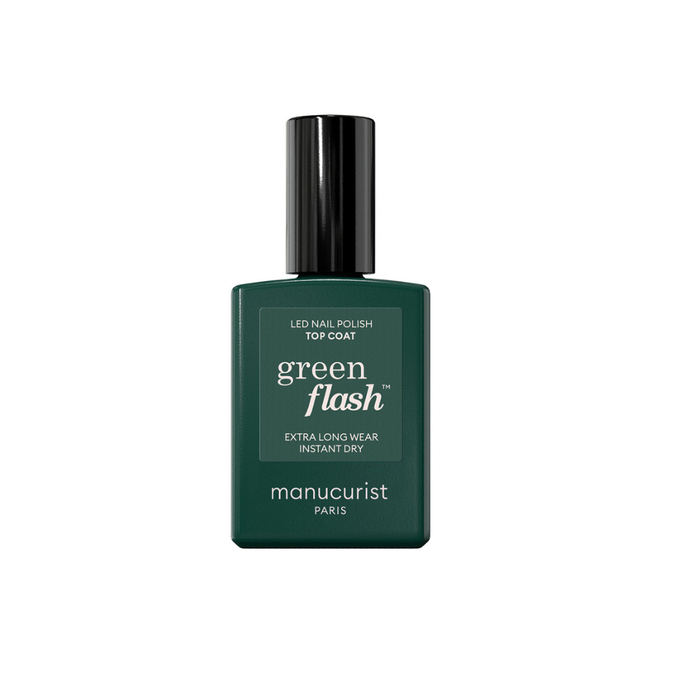 Top Coat Green Flash Manucurist – vue principale du produit