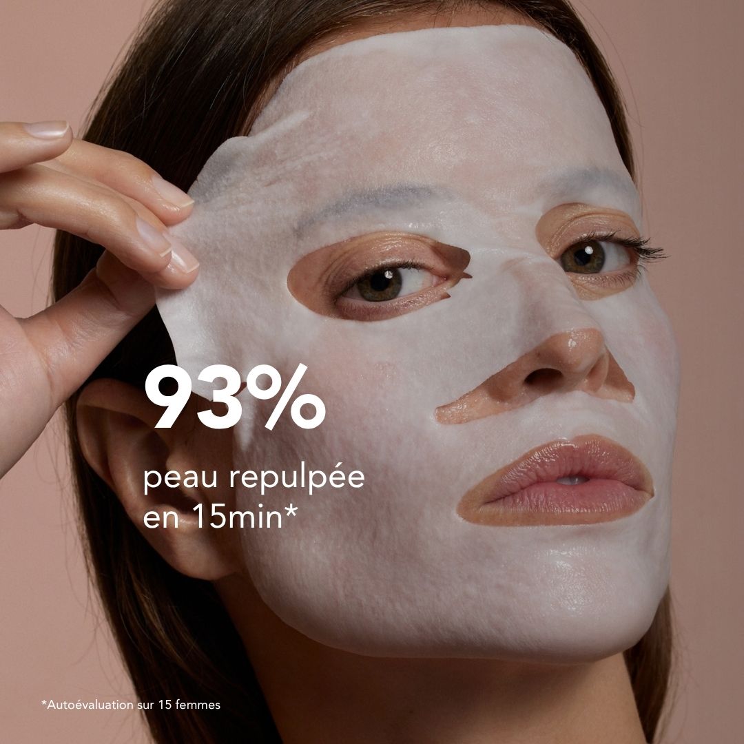 Masque visage tissu Collagène Vegan On The Wild Side