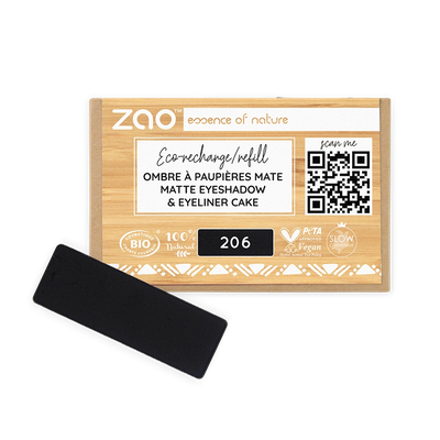 Recharge fard à paupières rectangle mate par ZAO – teinte thumbnail