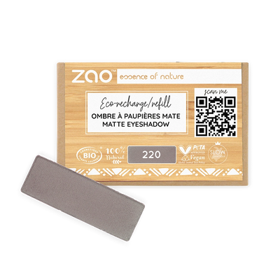 Recharge fard à paupières rectangle mate par ZAO – teinte thumbnail