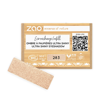 Recharge fard à paupières rectangle shiny par ZAO – teinte thumbnail