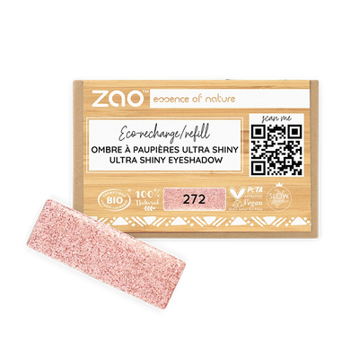 Recharge fard à paupières rectangle shiny par ZAO – teinte thumbnail