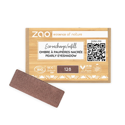 Recharge fard à paupières rectangle nacré par ZAO – vue complémentaire 4