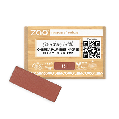 Recharge fard à paupières rectangle nacré par ZAO – vue complémentaire 6