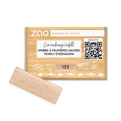 Recharge fard à paupières rectangle nacré par ZAO – vue complémentaire 8