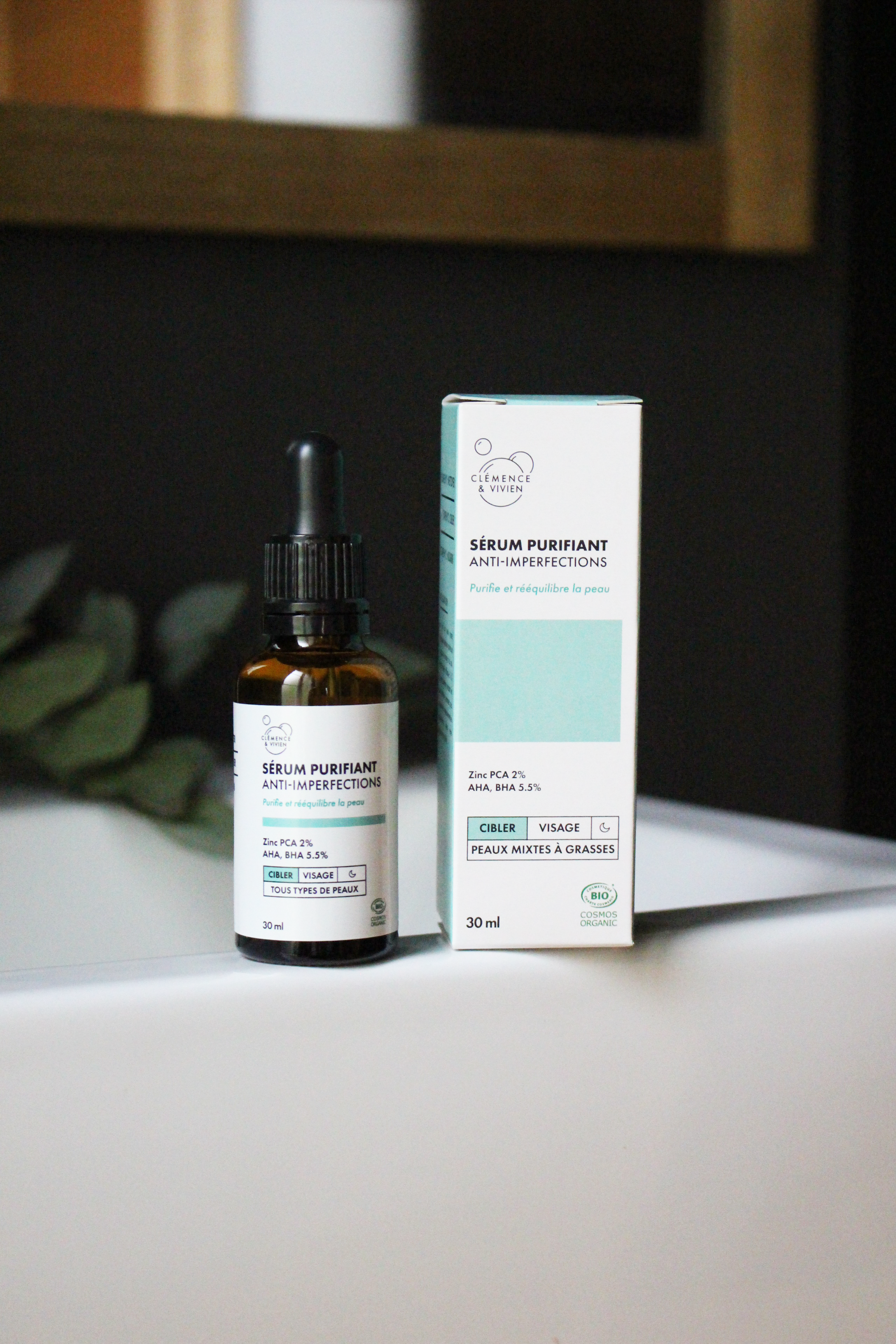 Sérum Purifiant Anti-Imperfections par CLÉMENCE & VIVIEN – vue complémentaire 3