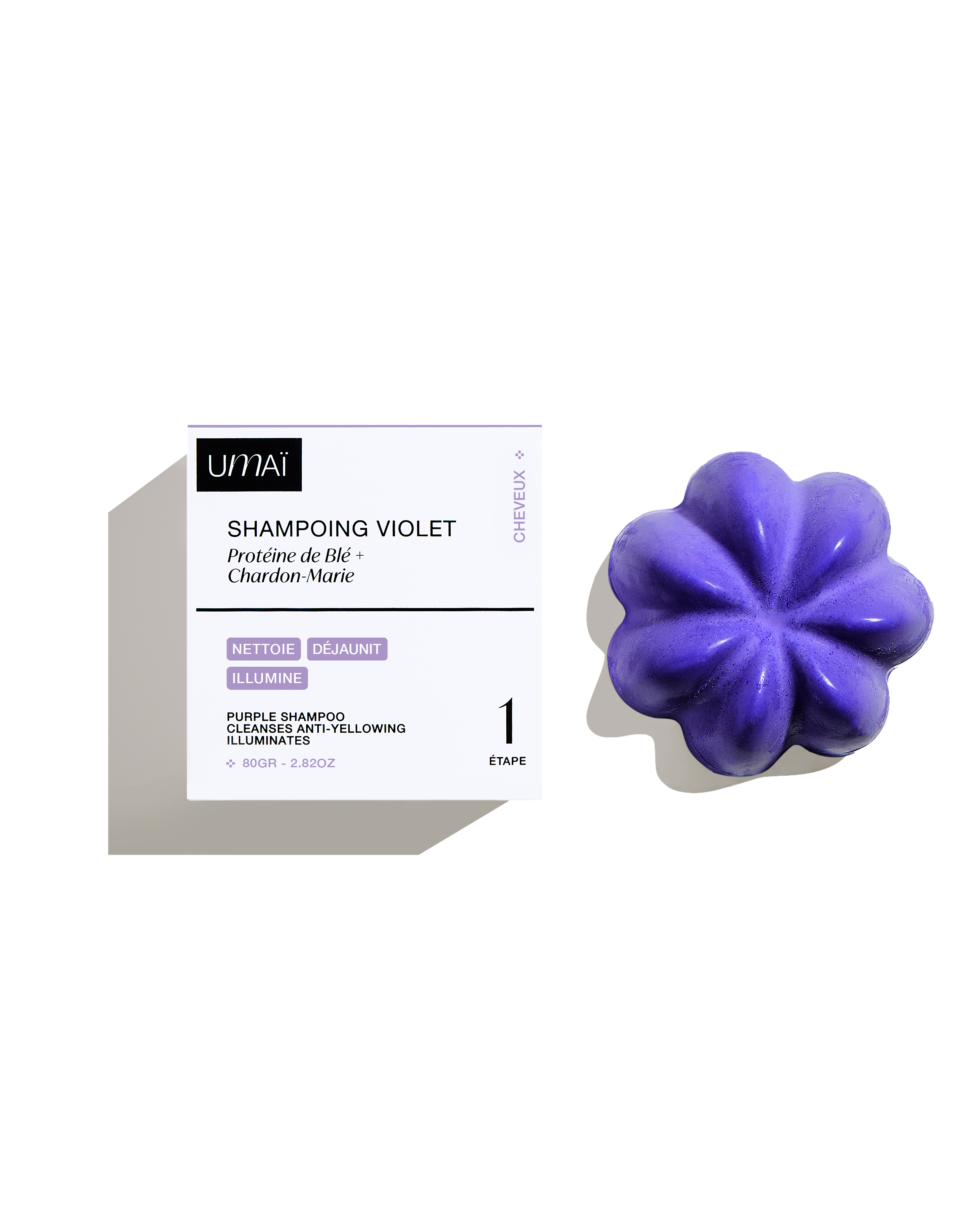 Shampoing Violet par UMAÏ – vue principale du produit