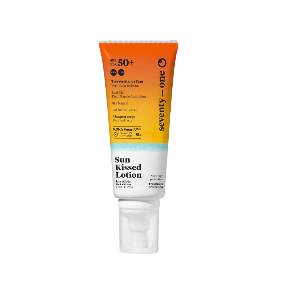 Sun Kissed Lotion SPF50+ par SEVENTYONE PERCENT – vue principale du produit