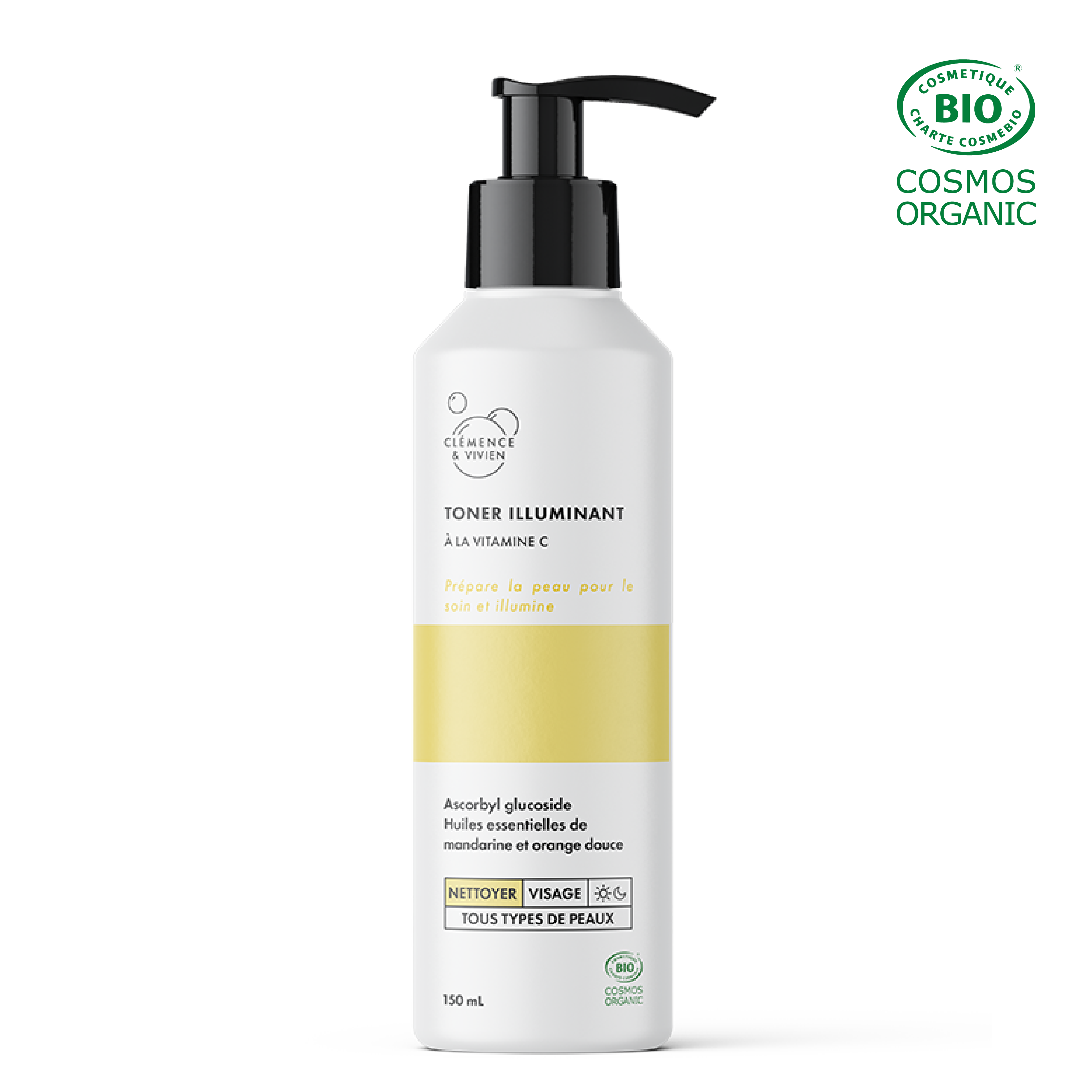 Toner Illuminant par CLÉMENCE & VIVIEN – vue principale du produit