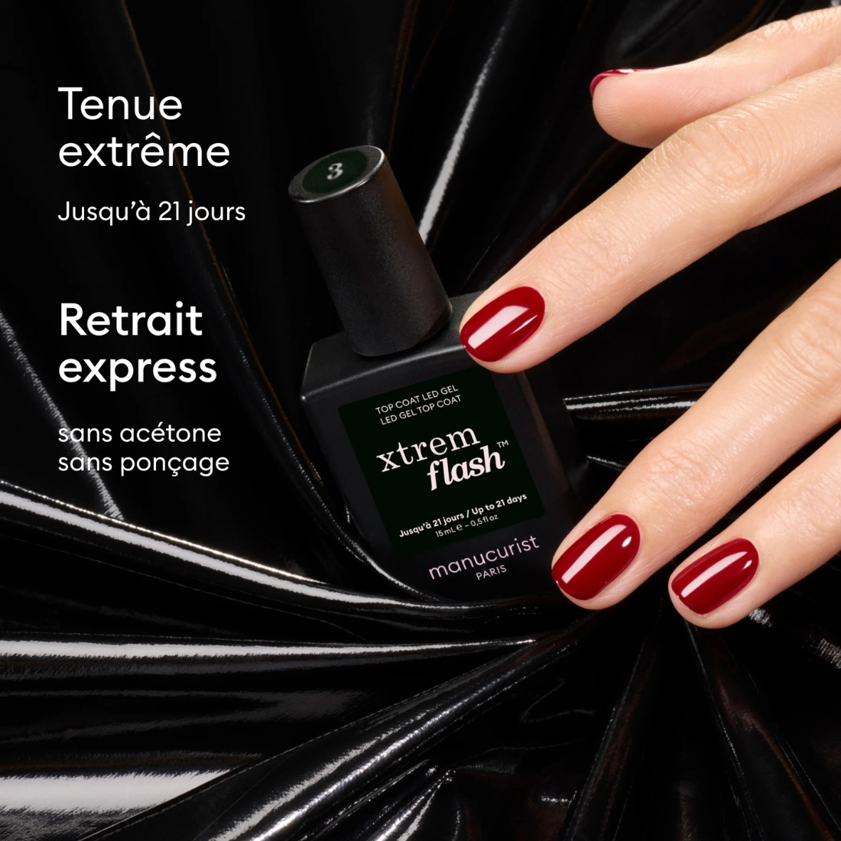 Top Coat Gel Xtrem Flash™ par MANUCURIST – vue complémentaire 3